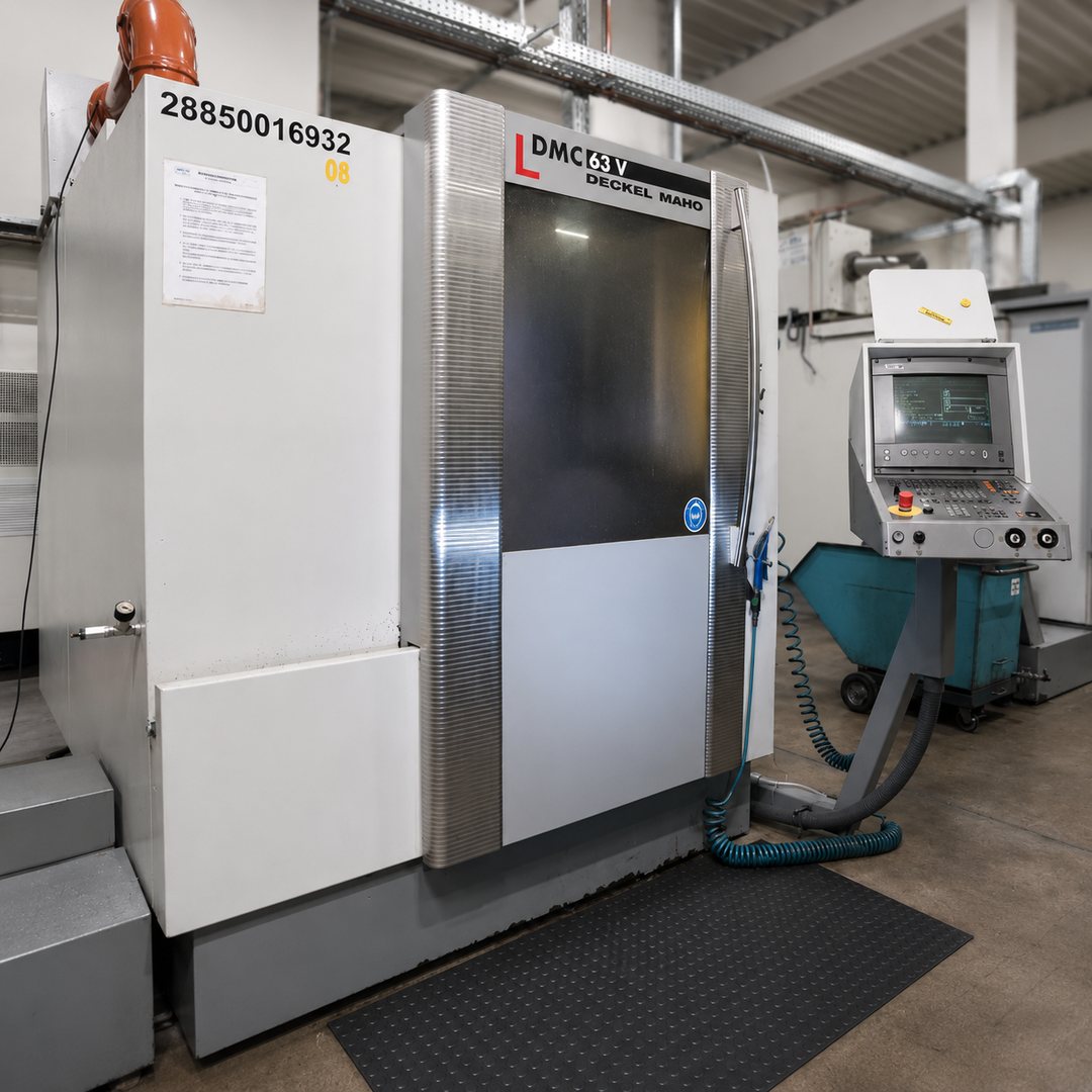 Deckel DMC 63v 4. Achse