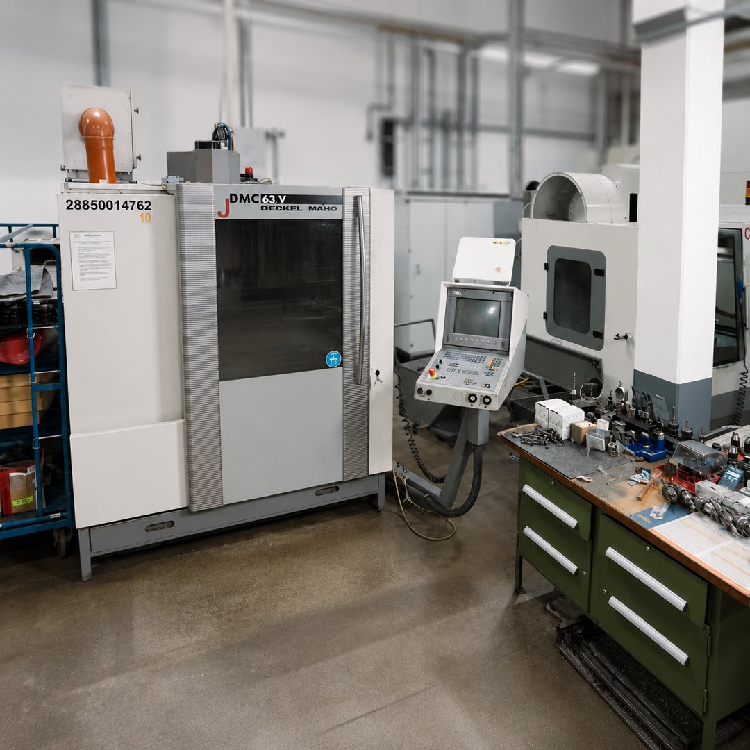 Deckel DMC 63v 4. Achse