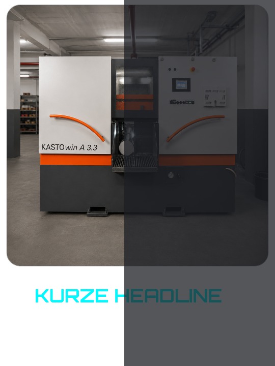 Bandsägeautomat KASTOwin A 3.3 in der Fertigungshalle