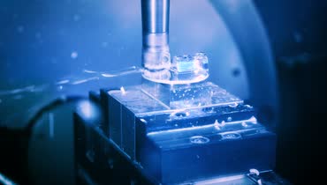 CNC-Fr&auml;sen bei METEC